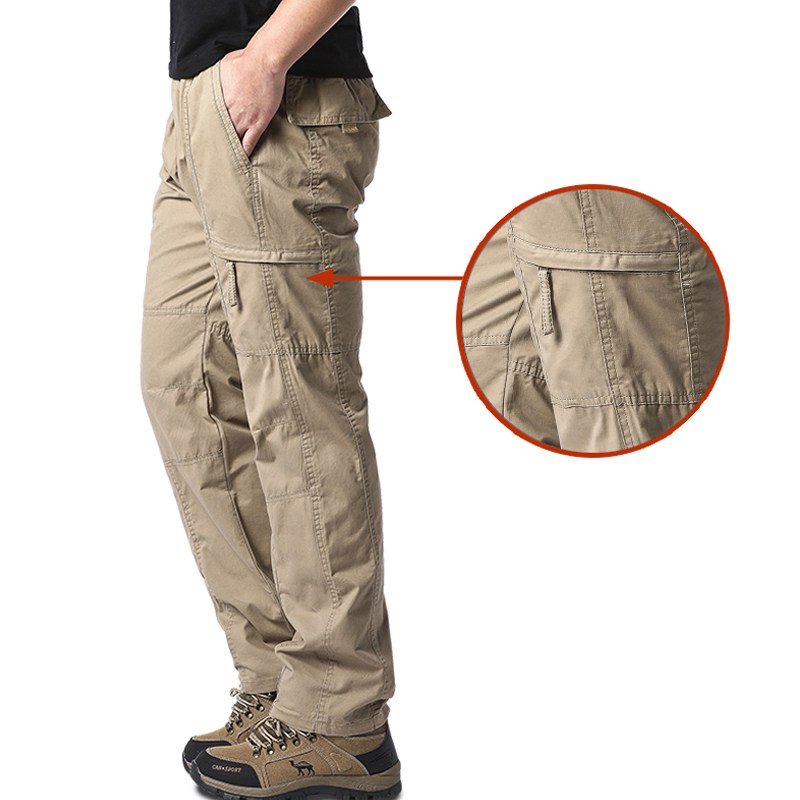 High Quality Men's Cotton Carg - Fishing Pants Waterproof 评论和价格