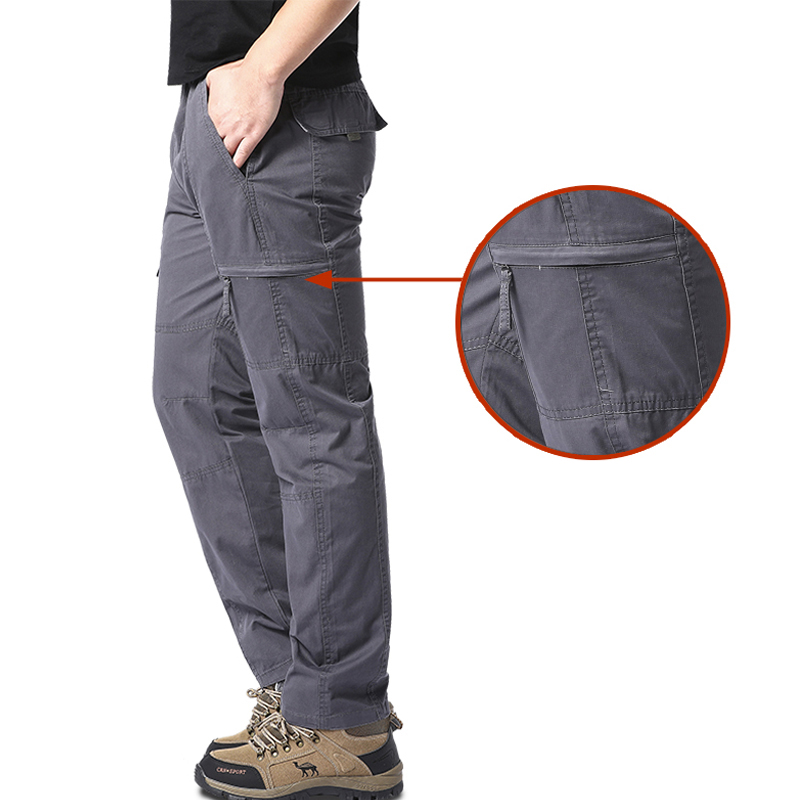 High Quality Men's Cotton Carg - Fishing Pants Waterproof 评论和价格