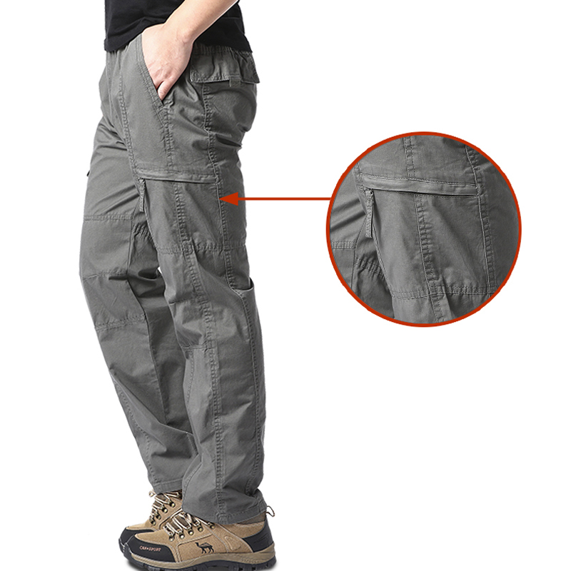 High Quality Men's Cotton Carg - Fishing Pants Waterproof 评论和价格