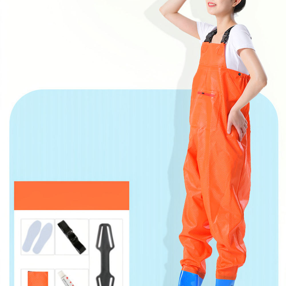 Lightweight Wading Overalls Fi - Fishing Pants Waterproof 评论和价格