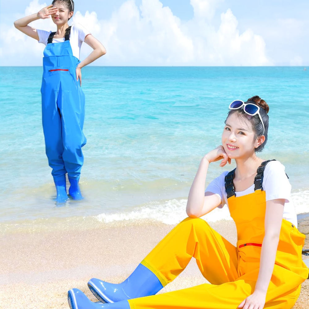 Lightweight Wading Overalls Fi - Fishing Pants Waterproof 评论和价格