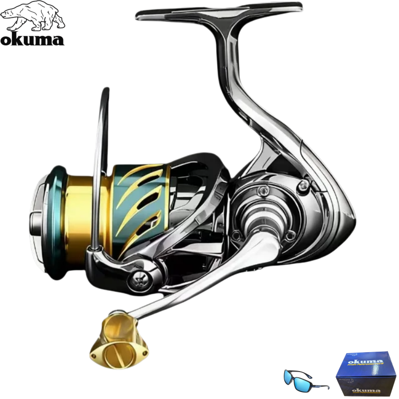OKUMA 1000-7000 All-Metal Spin - Kastking Reel Zephyr 评论和价格