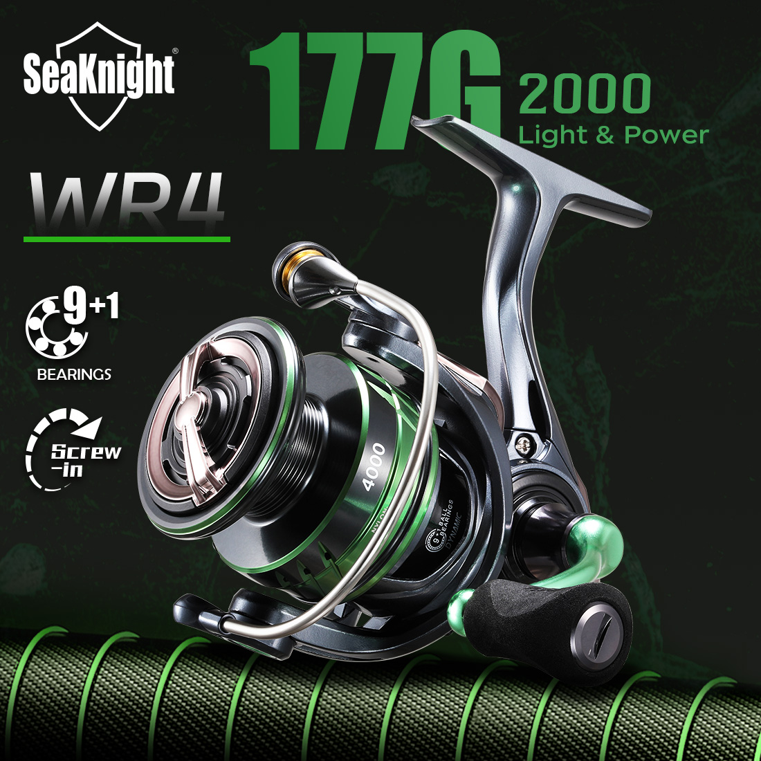 SeaKnight Brand WR4 Series 5.2 - Kastking Reel Zephyr 评论和价格